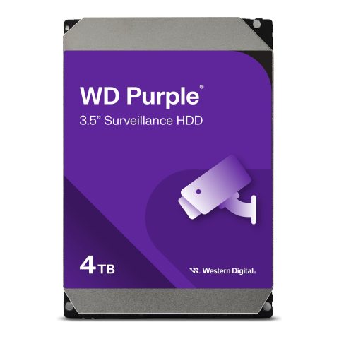 WD Purple WD43PURZ - Disco duro - 4 TB - vigilancia - interno - 3.5" - SATA 6Gb/s - 5400 rpm - búfer: 256 MB
