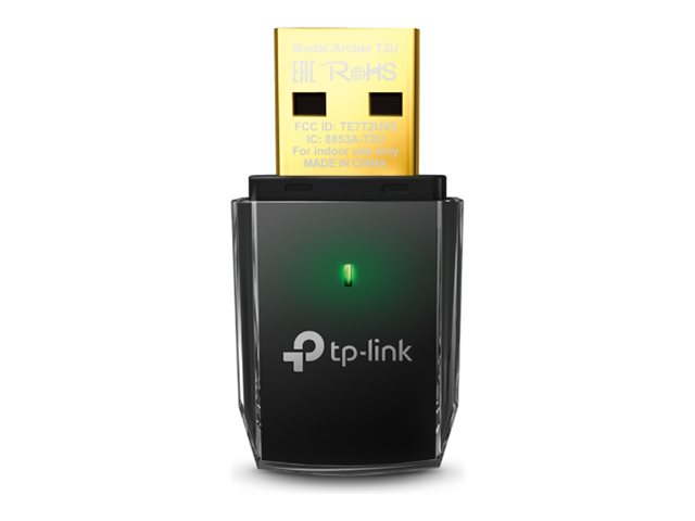 TP-Link Archer T2U - Adaptador de red - USB 2.0 - Wi-Fi 5