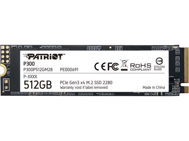 UNIDAD SSD M.2 PCIe 512GB PATRIOT 2280 Gen 3 BULK  NUEVO