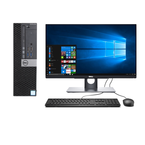Computadora Dell Optiplex 5040 CI5 6TA 8GB 240GB SSD  Monitor 22" Wide teclado, mouse y cables