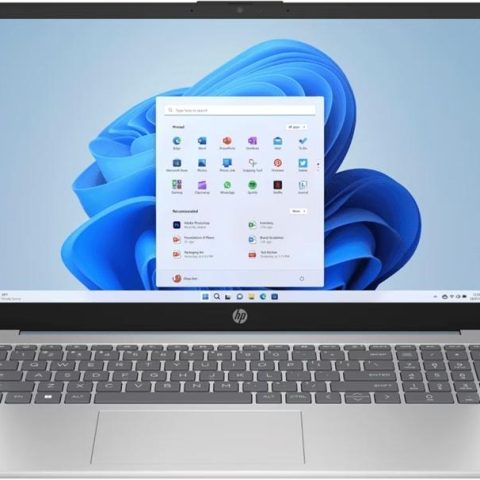 HP 15-fc0230la - Notebook - 15.6" - AMD Ryzen 3 7320U / 4.1 GHz - 8 GB - DDR5 SDRAM - 512 GB - AMD Radeon - Windows 11 Home - 1-year warranty - Blue