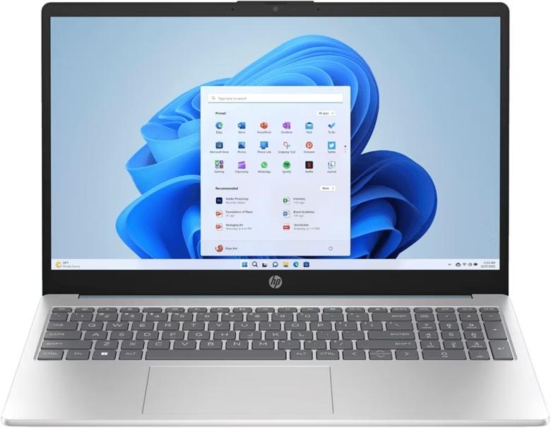 HP 15-fc0230la - Notebook - 15.6" - AMD Ryzen 3 7320U / 4.1 GHz - 8 GB - DDR5 SDRAM - 512 GB - AMD Radeon - Windows 11 Home - 1-year warranty - Blue