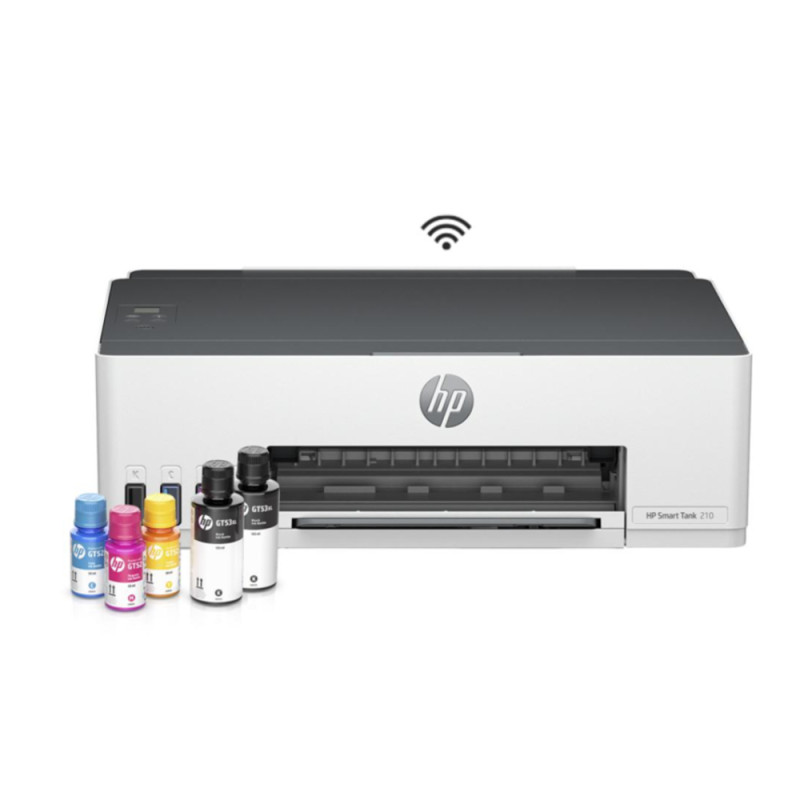 HP Smart Tank 210 PR WLS 12/5PPM 110/220V EN SP - Wifi - Continuous Ink - Smart App Duplex - Thermal Inkjet