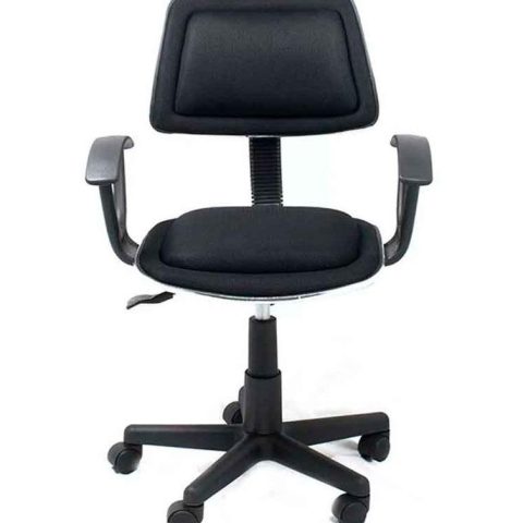 Xtech Roma - Silla - secretario - reposabrazos - inclinación - giratorio - plástico metal espuma contrachapado tejido - negro