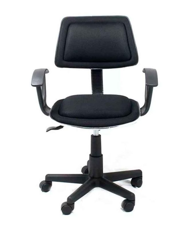 Xtech Roma - Silla - secretario - reposabrazos - inclinación - giratorio - plástico metal espuma contrachapado tejido - negro