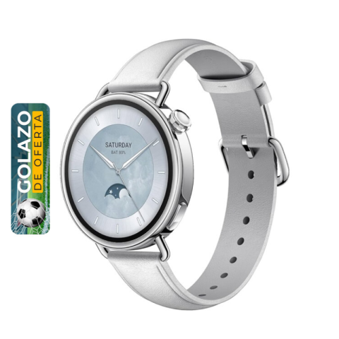 SmartWatch Xiaomi Watch S4 41mm Correa de Cuero Blanco